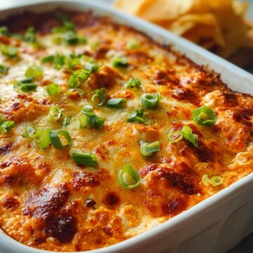 Baked Buffalo Chicken Dip