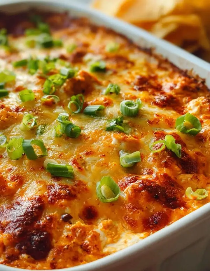 Baked Buffalo Chicken Dip