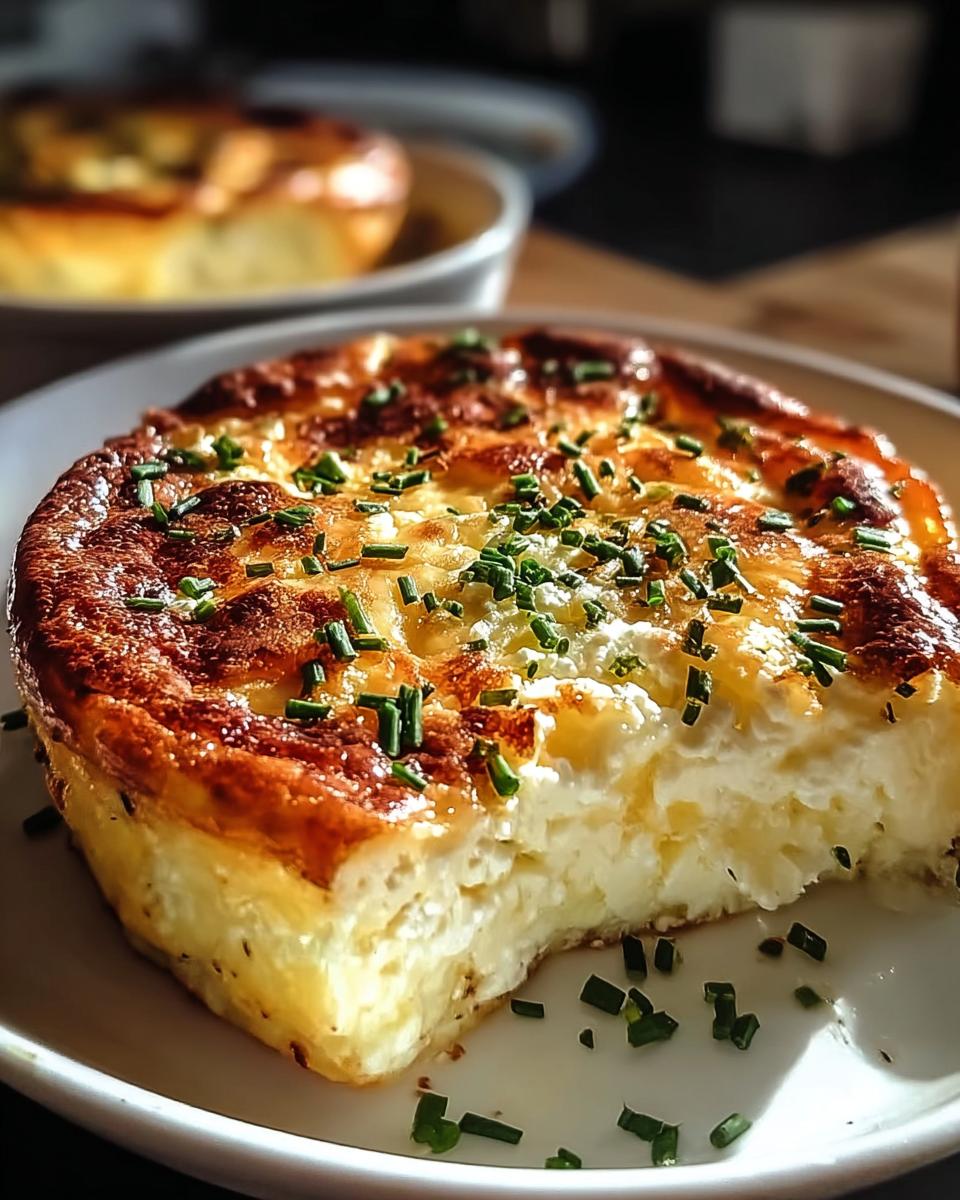 Baked Cottage Cheese Eggs - detail 1