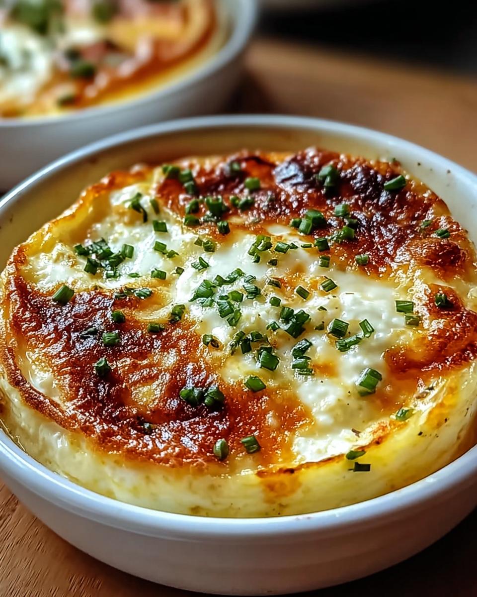 Baked Cottage Cheese Eggs - detail 2