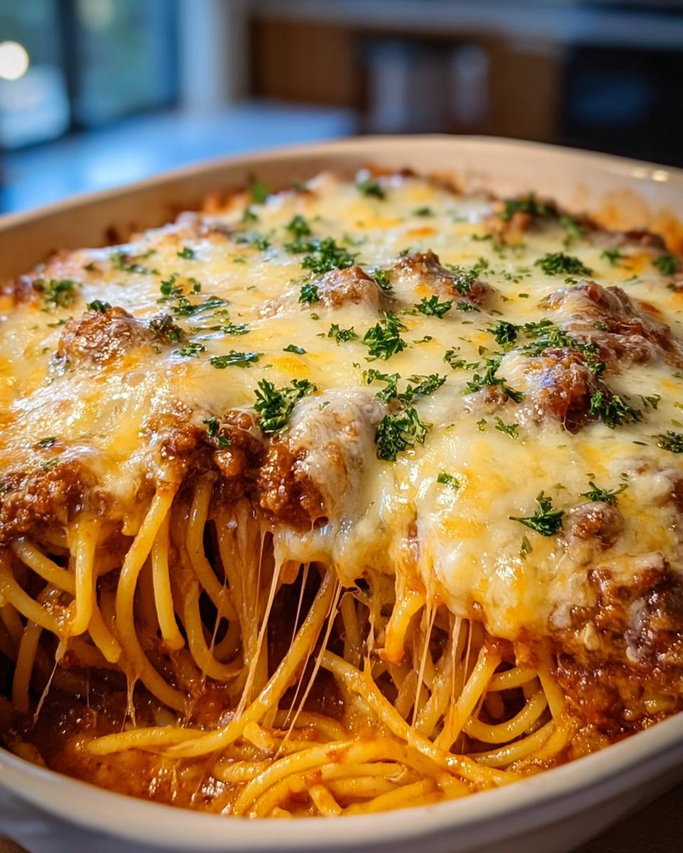 Baked Cream Cheese Spaghetti Casserole Heaven! - detail 1