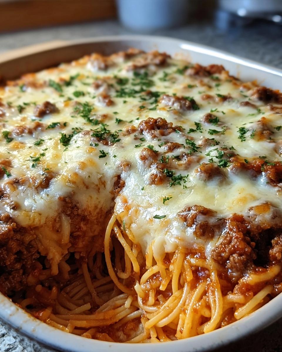 Baked Cream Cheese Spaghetti Casserole Heaven! - detail 2