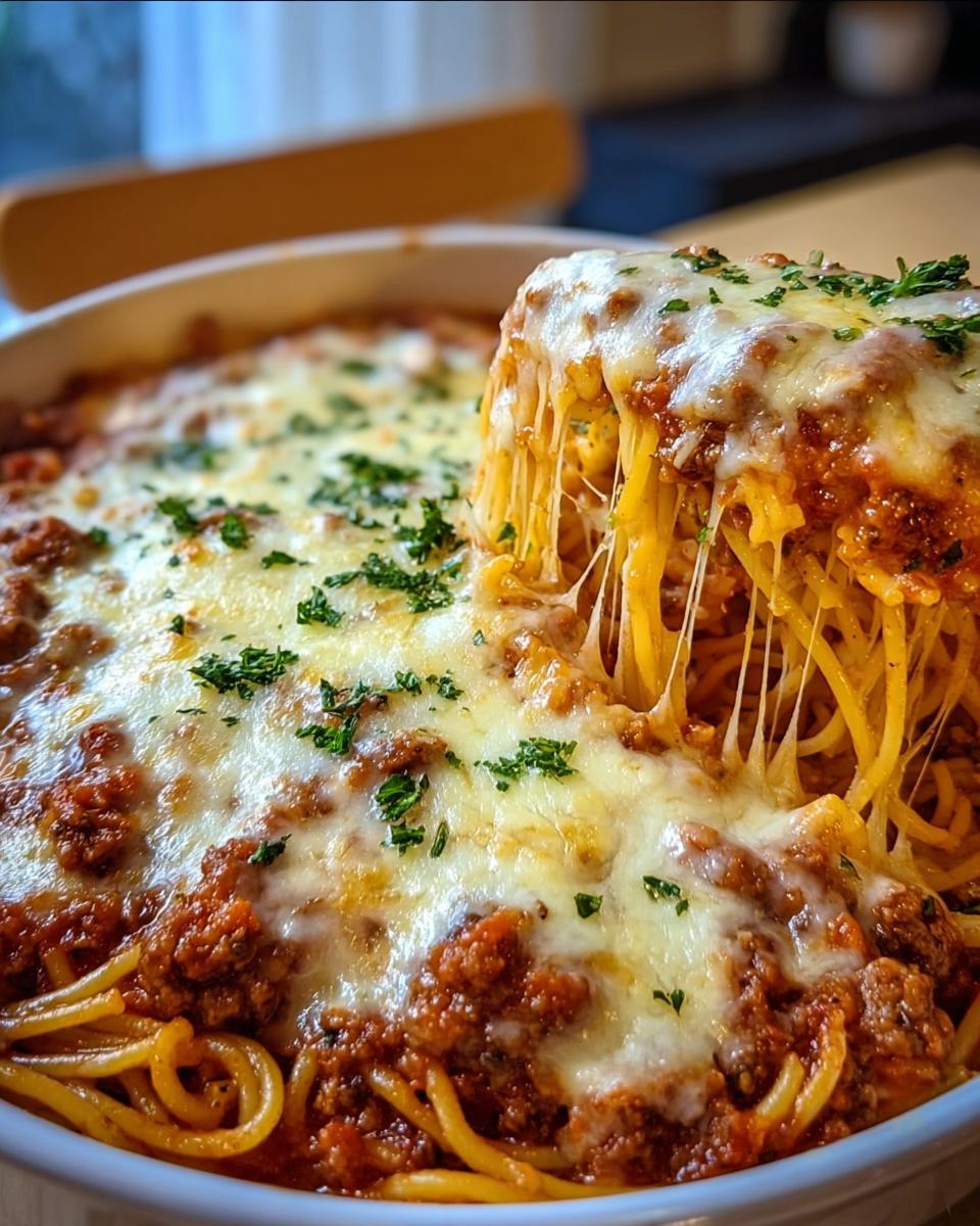 Baked Cream Cheese Spaghetti Casserole Heaven! - detail 3