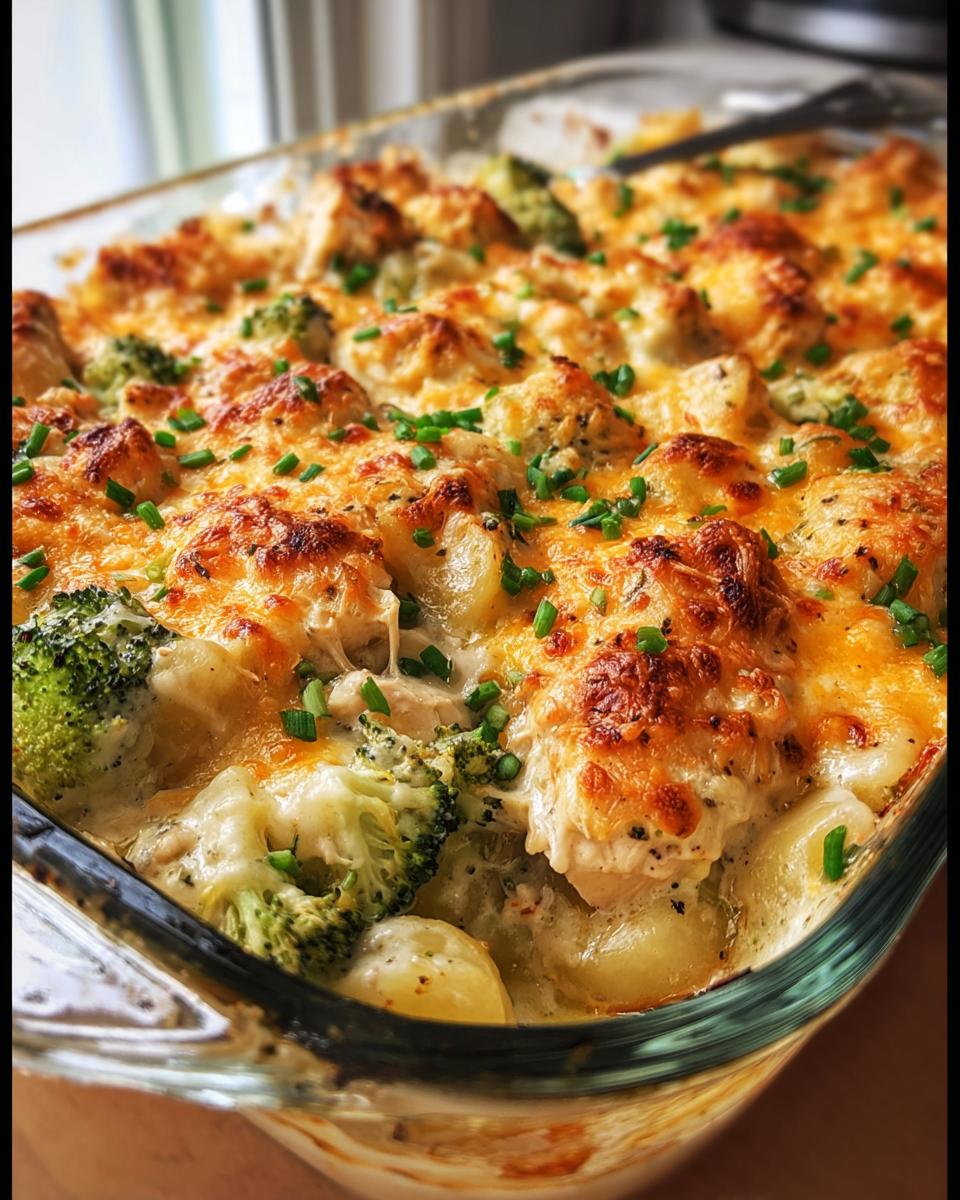 Baked Potato Chicken & Broccoli Casserole - detail 1
