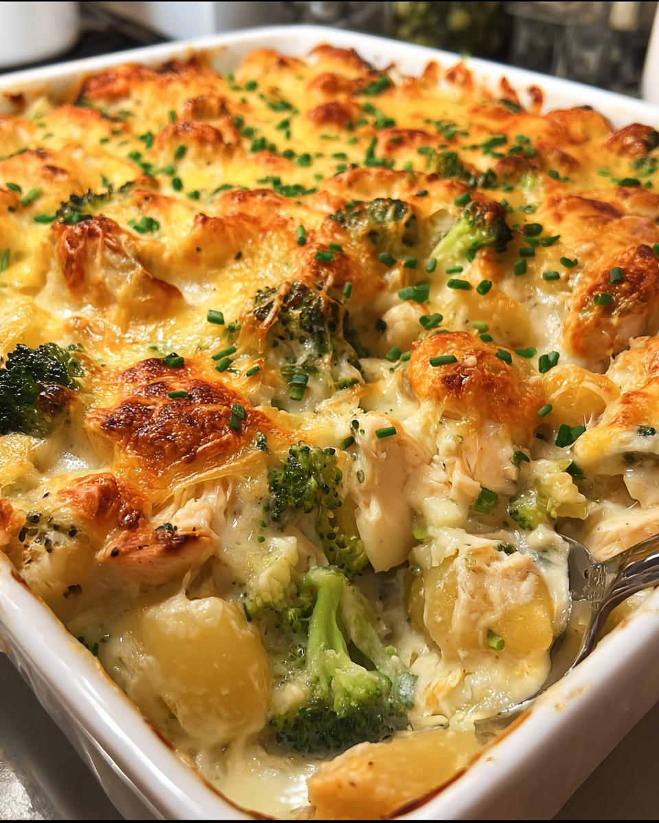Baked Potato Chicken & Broccoli Casserole - detail 2