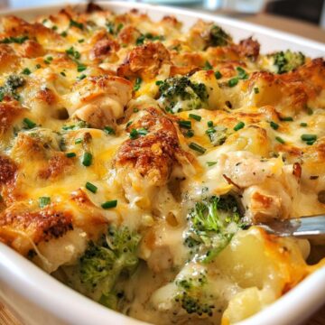 Baked Potato Chicken & Broccoli Casserole