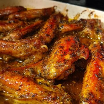 Baked Turkey Wings