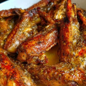 Baked Turkey Wings