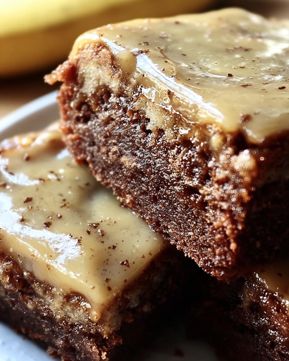 Banana Bread Brownies - detail 2