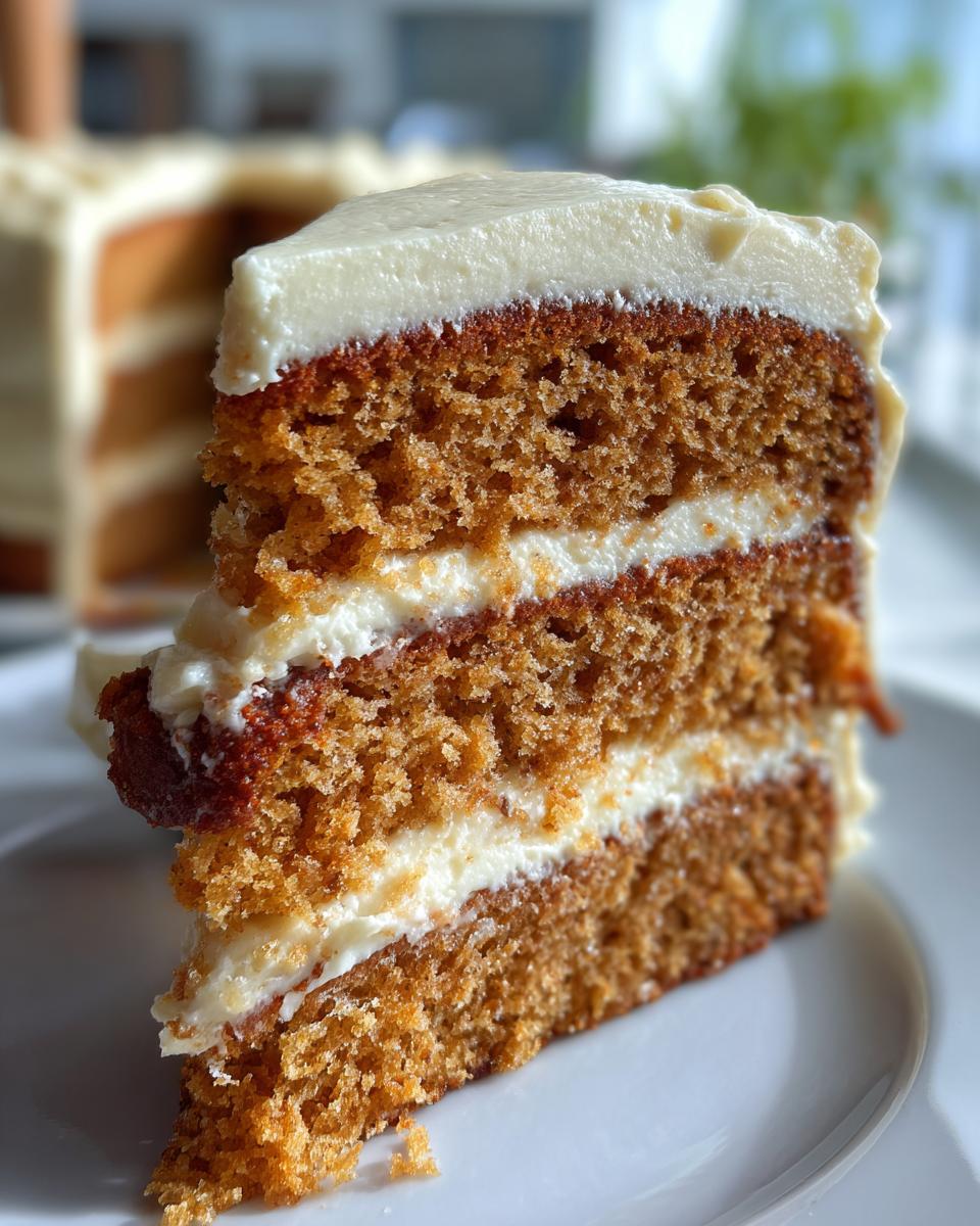 Banana Bread Cake with Cream Cheese Frosting - detail 2