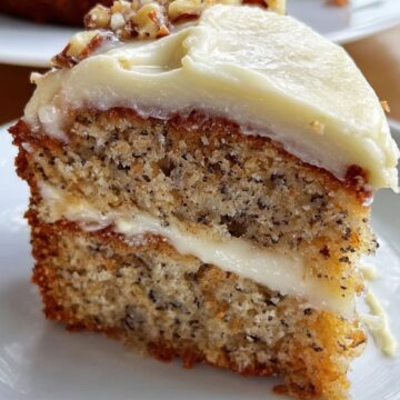 Banana Bread Cake with Cream Cheese Frosting