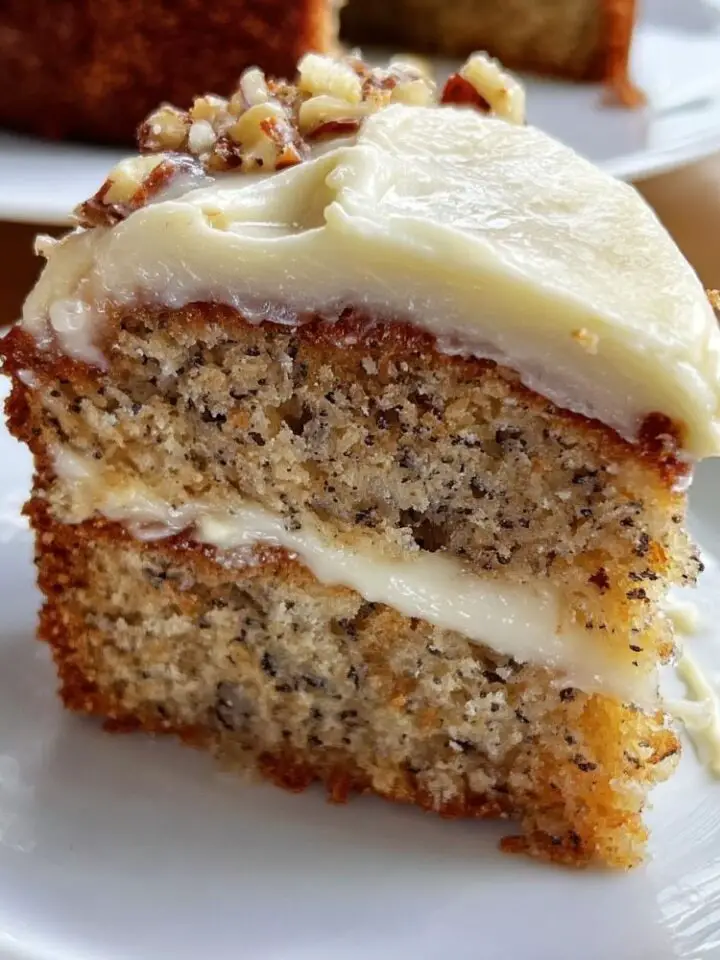 Banana Bread Cake with Cream Cheese Frosting