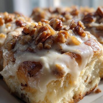 Banana Bread Cinnamon Rolls
