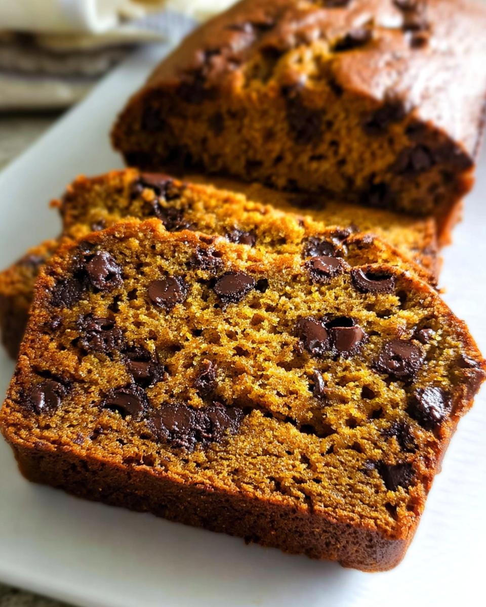 Banana Chocolate Chip Pumpkin Bread - detail 1