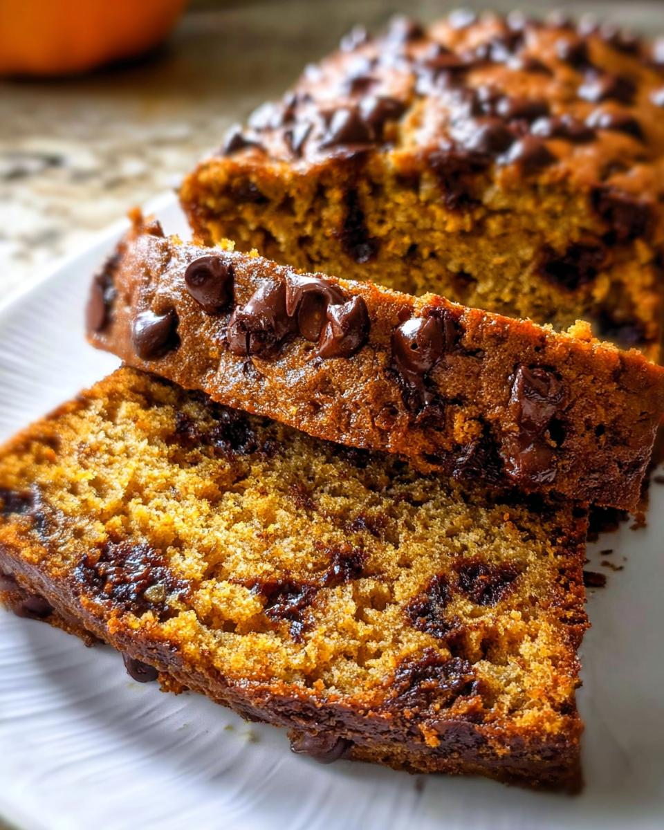 Banana Chocolate Chip Pumpkin Bread - detail 2