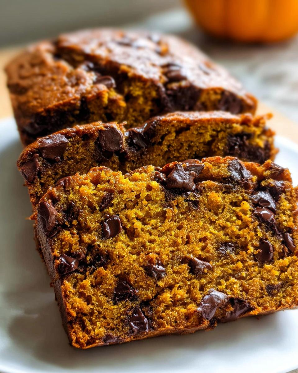 Banana Chocolate Chip Pumpkin Bread - detail 3