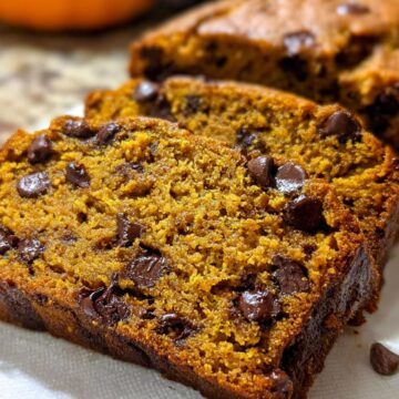 Banana Chocolate Chip Pumpkin Bread