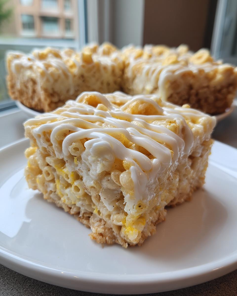 Banana Pudding Rice Krispie Treats - detail 2