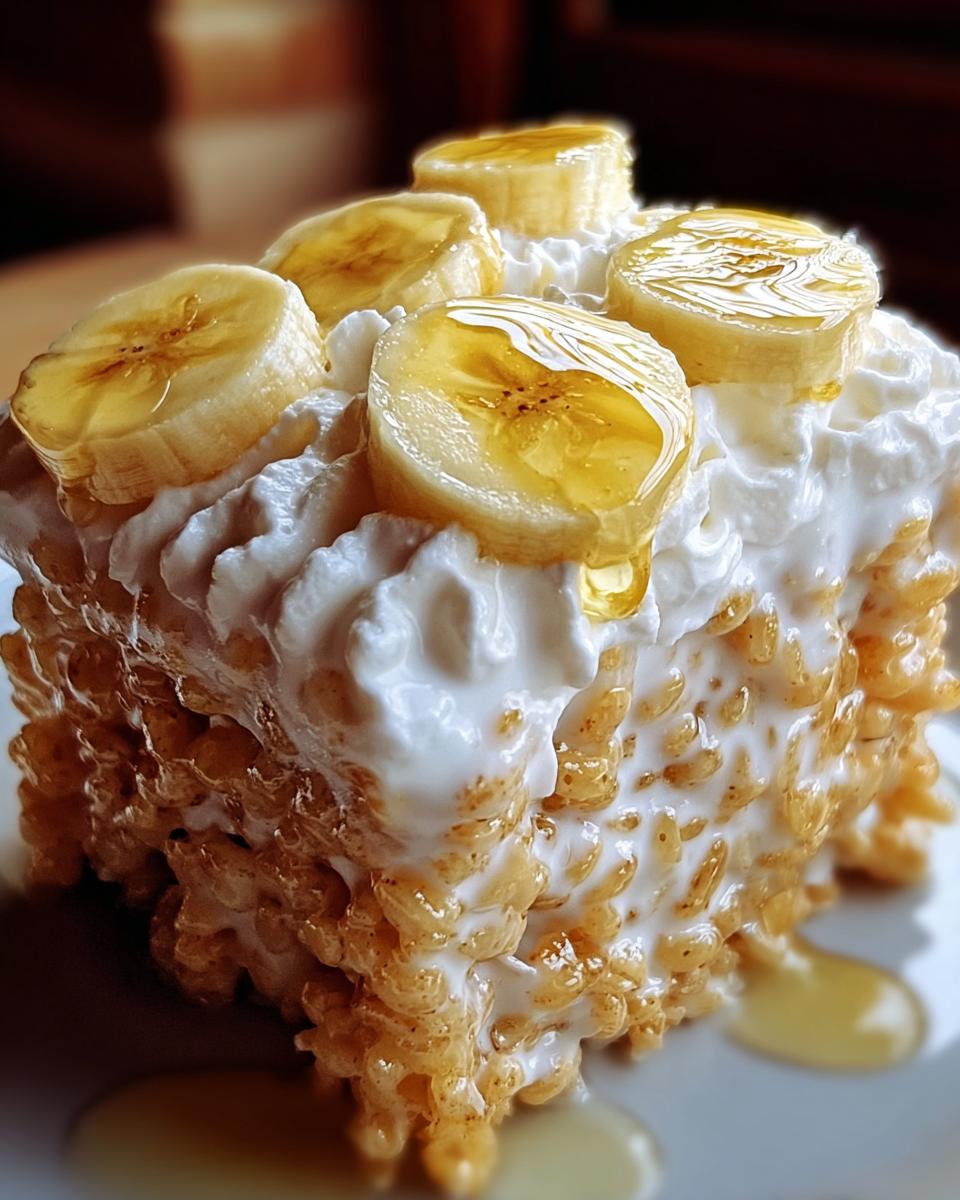 Banana Pudding Rice Krispies - detail 1