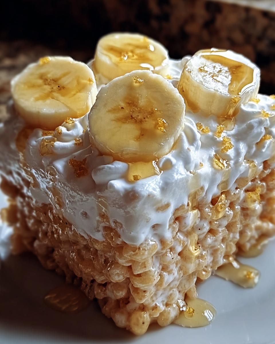 Banana Pudding Rice Krispies - detail 2