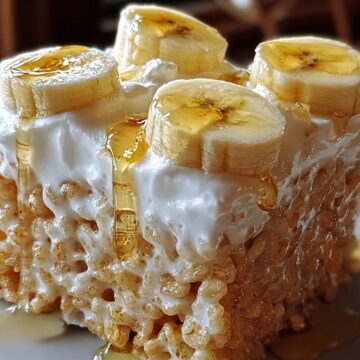 Banana Pudding Rice Krispies