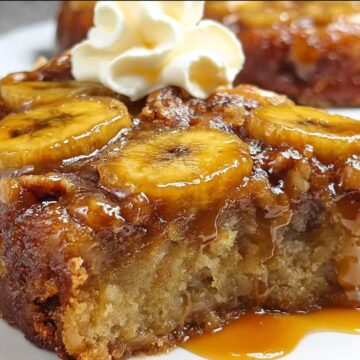 Banana Upside Down Cake