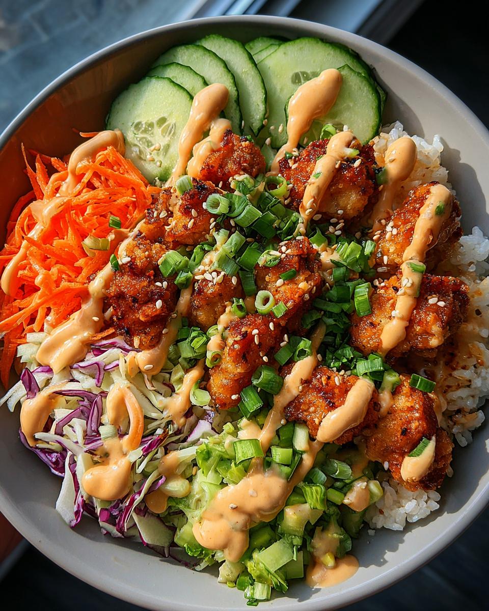 Bang Bang Chicken Bowl - detail 1