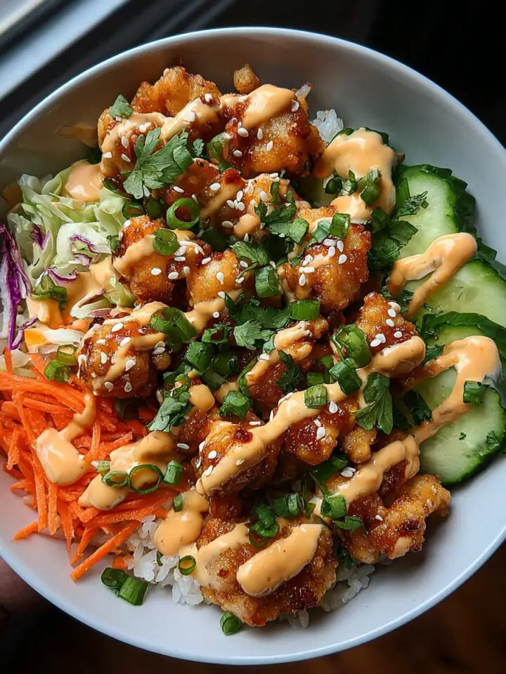 Bang Bang Chicken Bowl