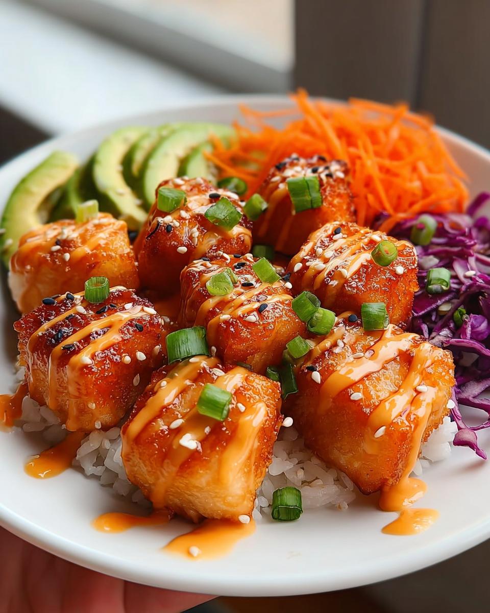 Bang Bang Salmon Bites Bowls - detail 1