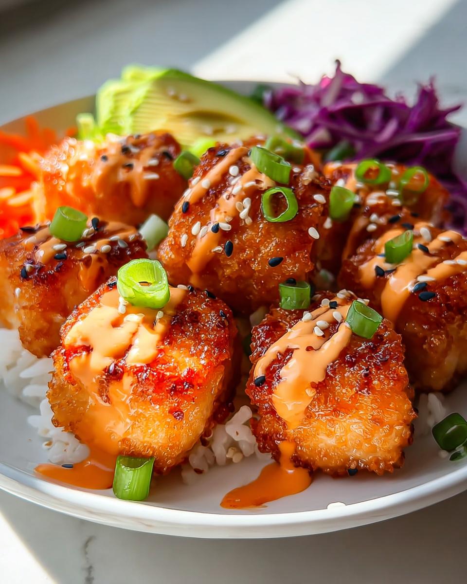 Bang Bang Salmon Bites Bowls - detail 2