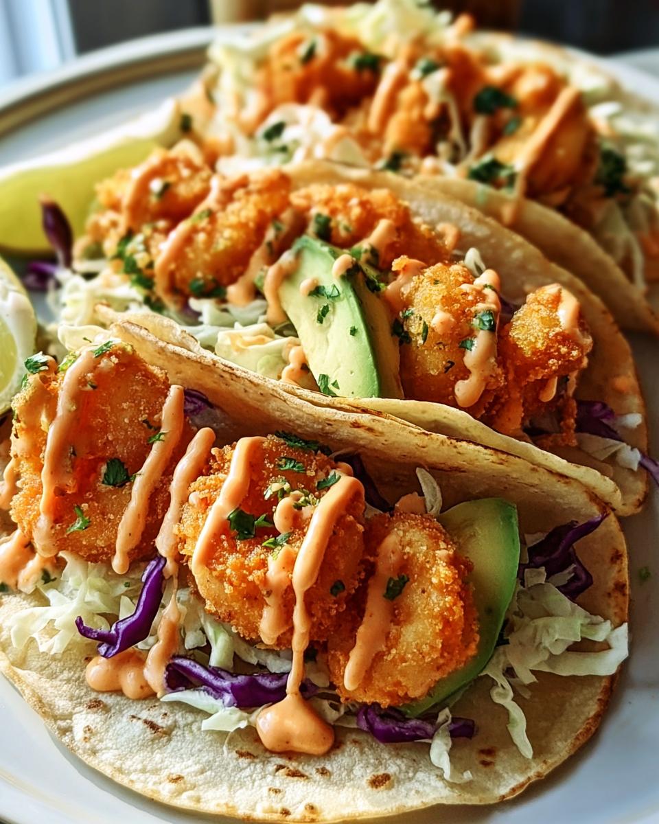 Bang Bang Shrimp Tacos - detail 1