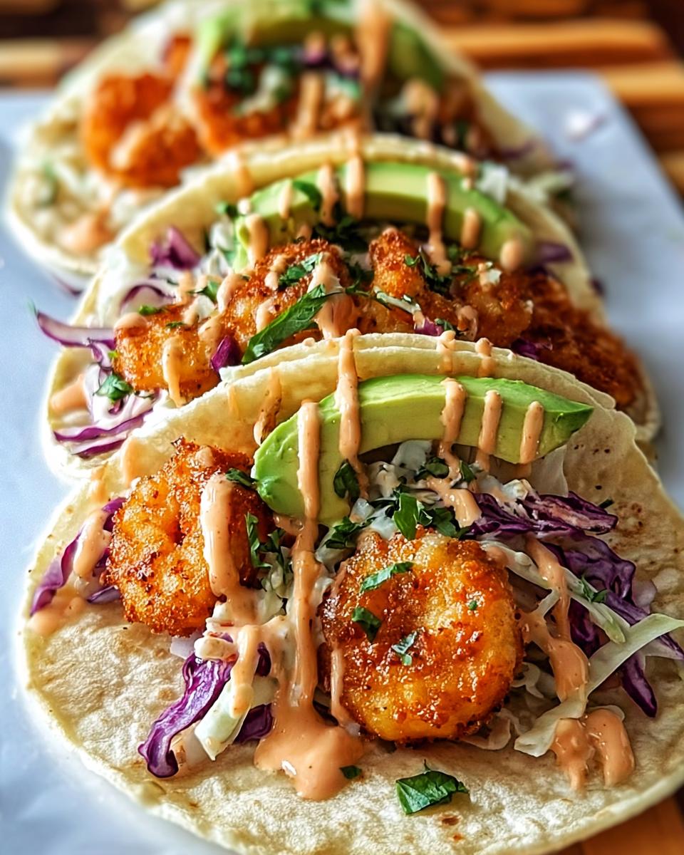 Bang Bang Shrimp Tacos - detail 2
