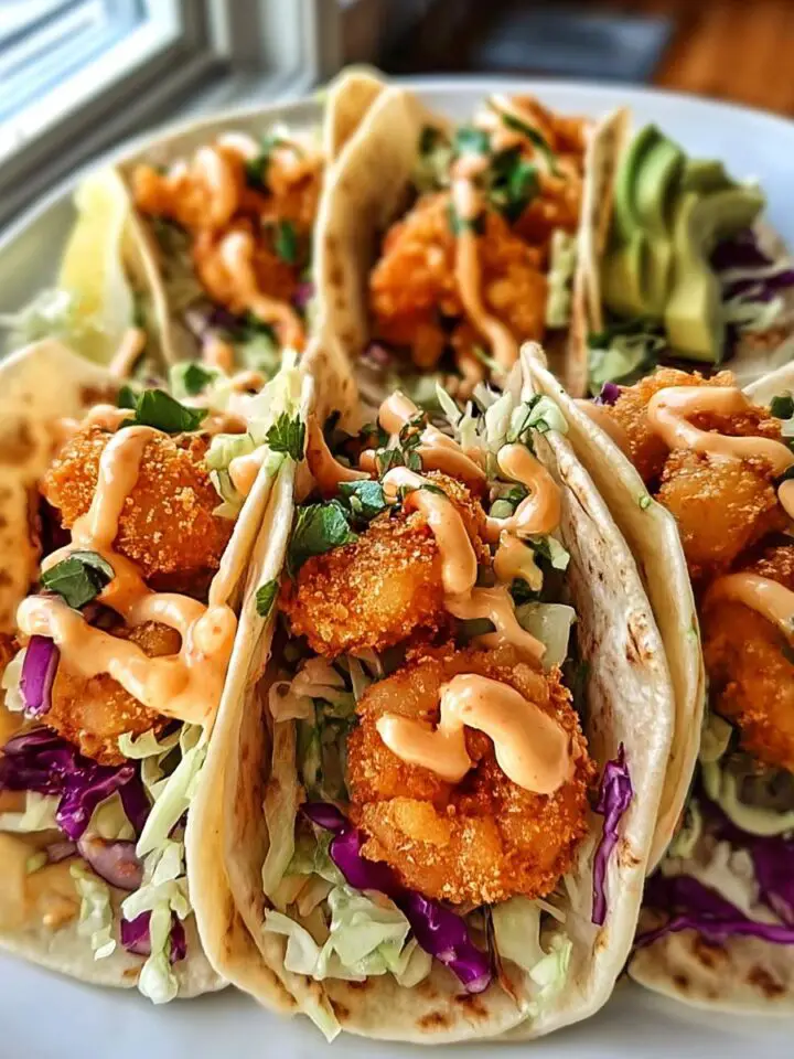 Bang Bang Shrimp Tacos