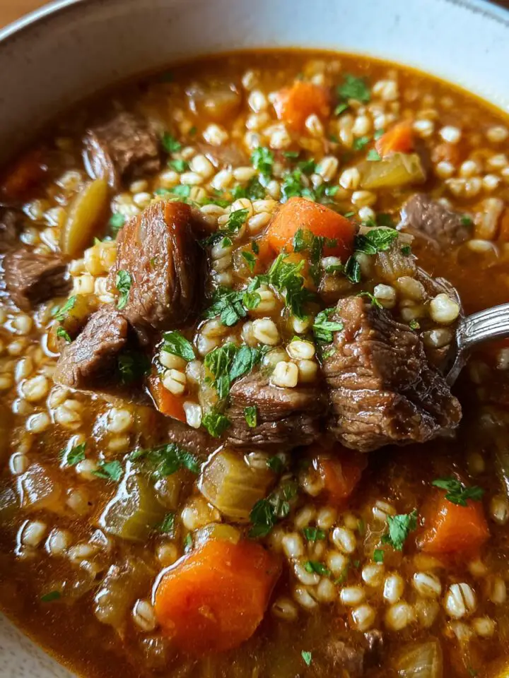 Beef Barley Soup