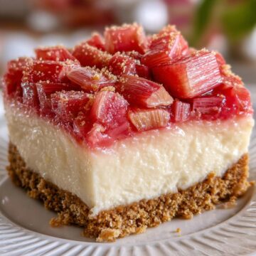 Best Rhubarb Dessert Ever