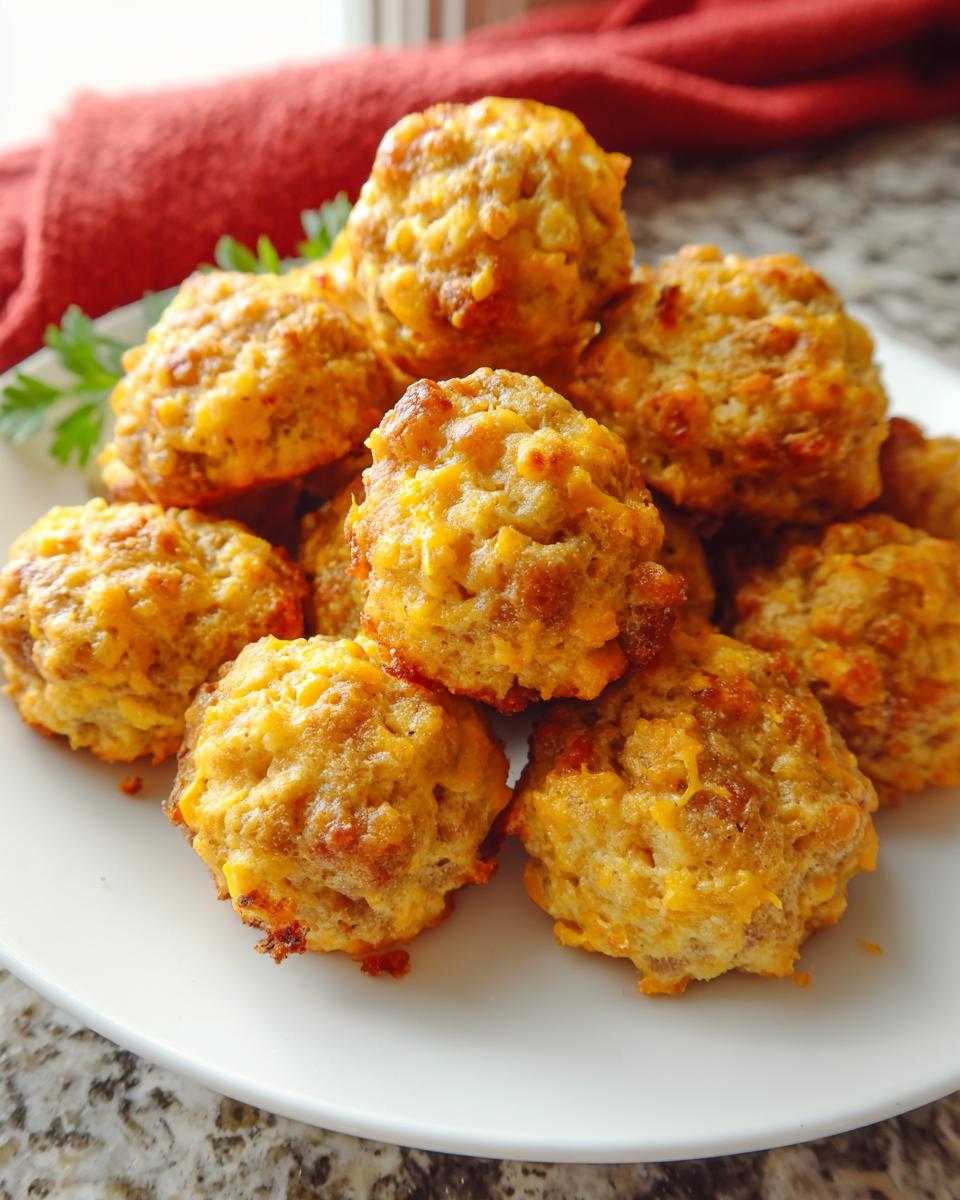 Bisquick Sausage Balls - detail 1