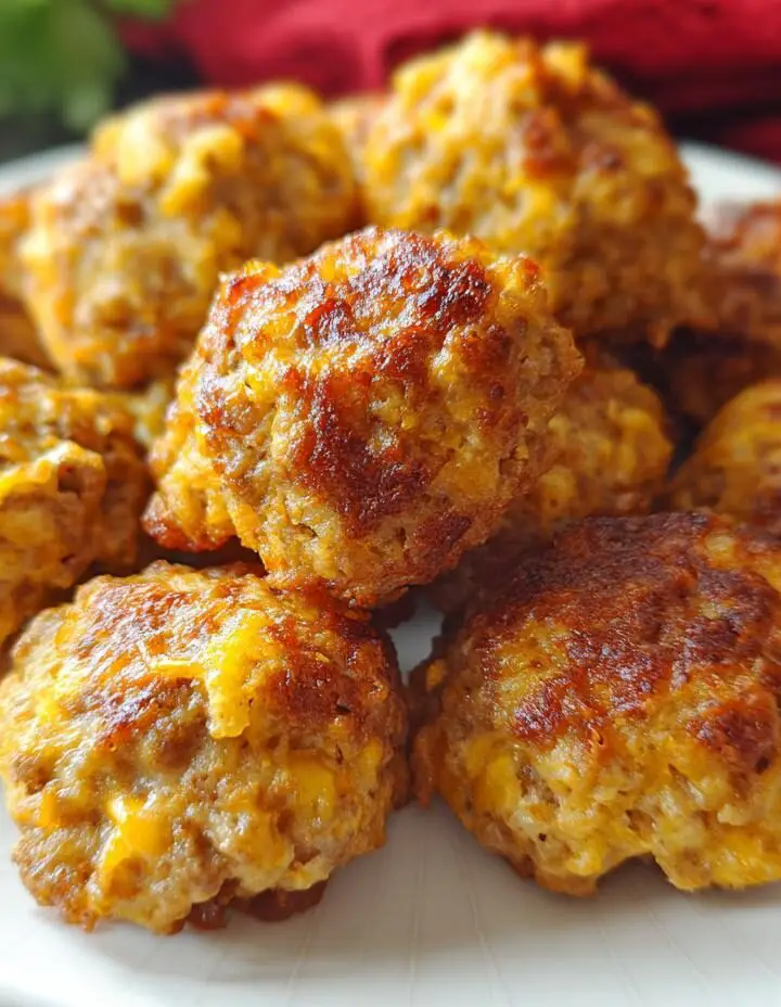 Bisquick Sausage Balls