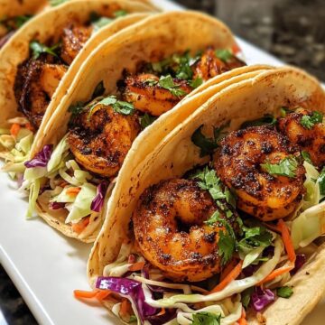 Blackened Shrimp Tacos