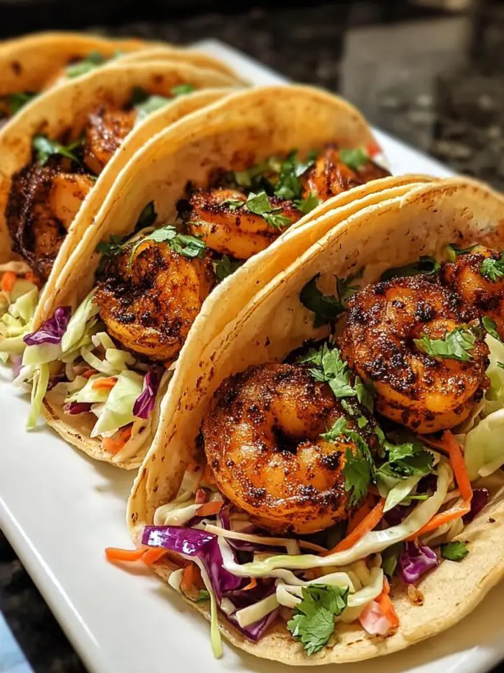 Blackened Shrimp Tacos