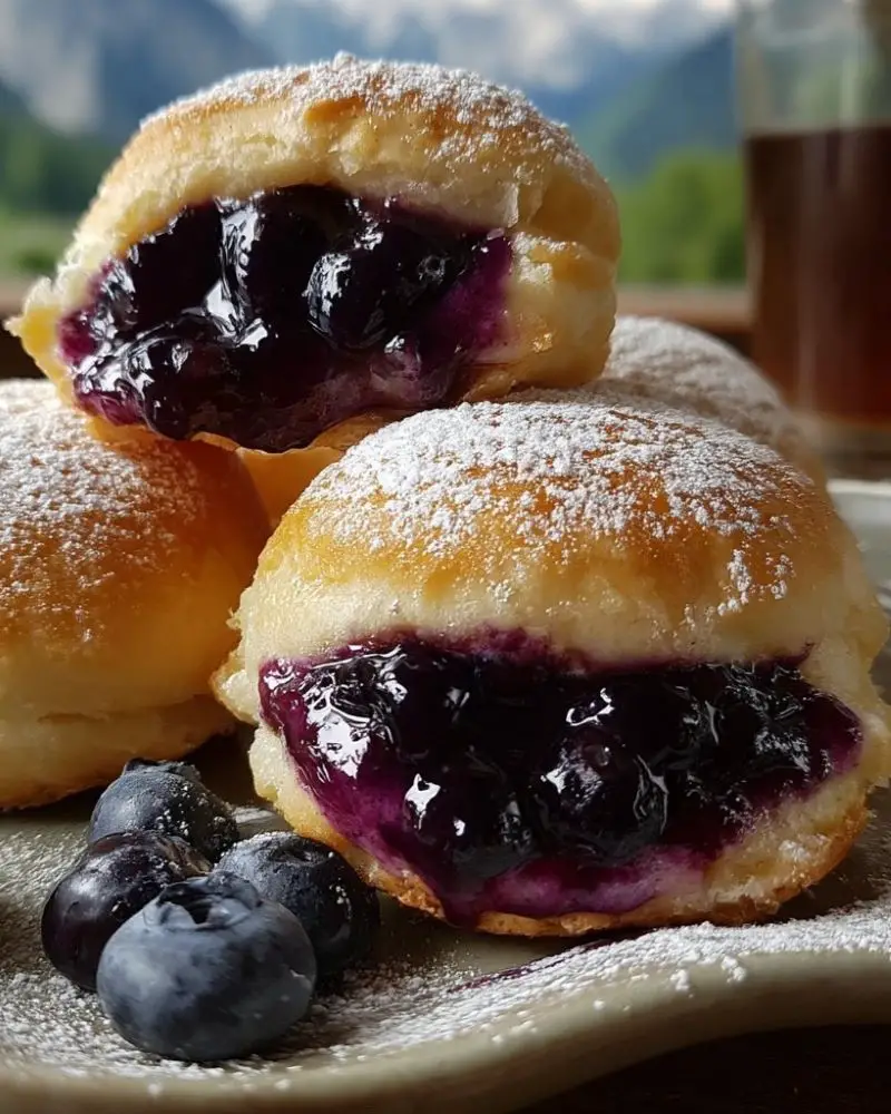 Blueberry Biscuit Bites