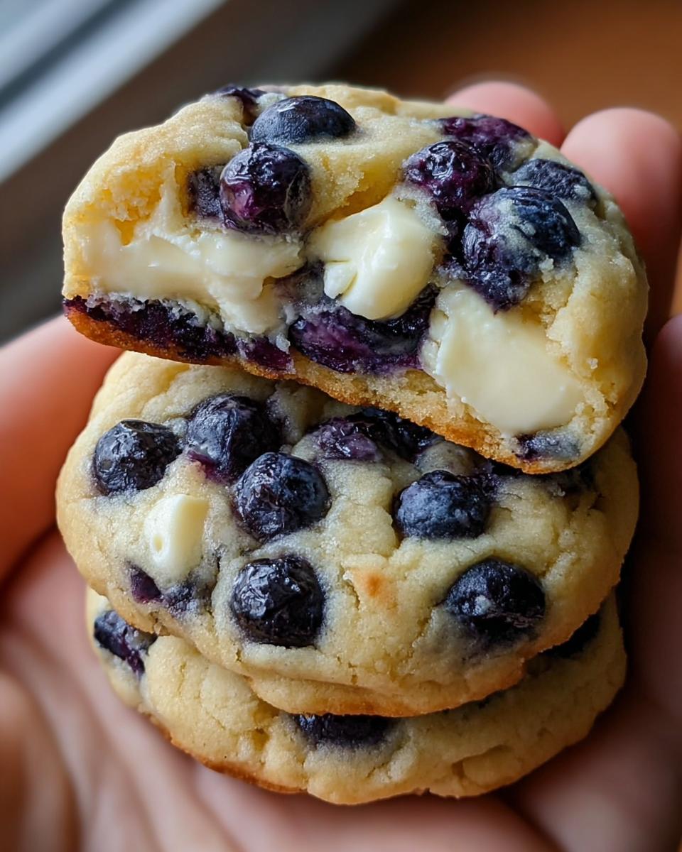 Blueberry Cheesecake Cookies - detail 1