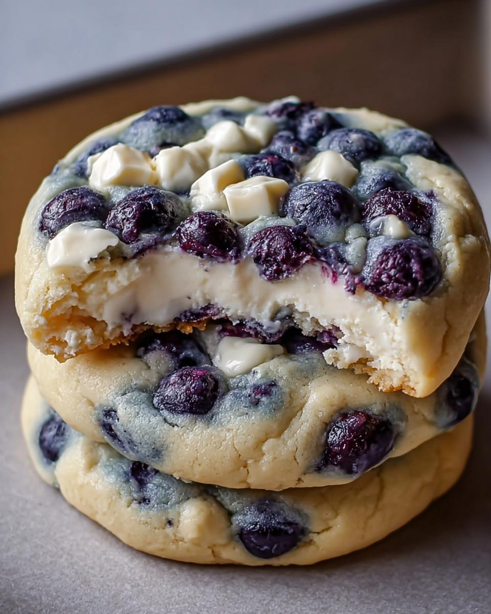 Blueberry Cheesecake Cookies - detail 2