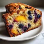 Blueberry Peach Bread
