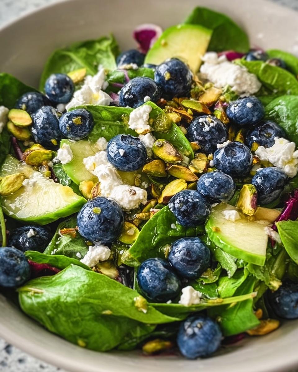 Blueberry Pistachio Spring Salad - detail 2