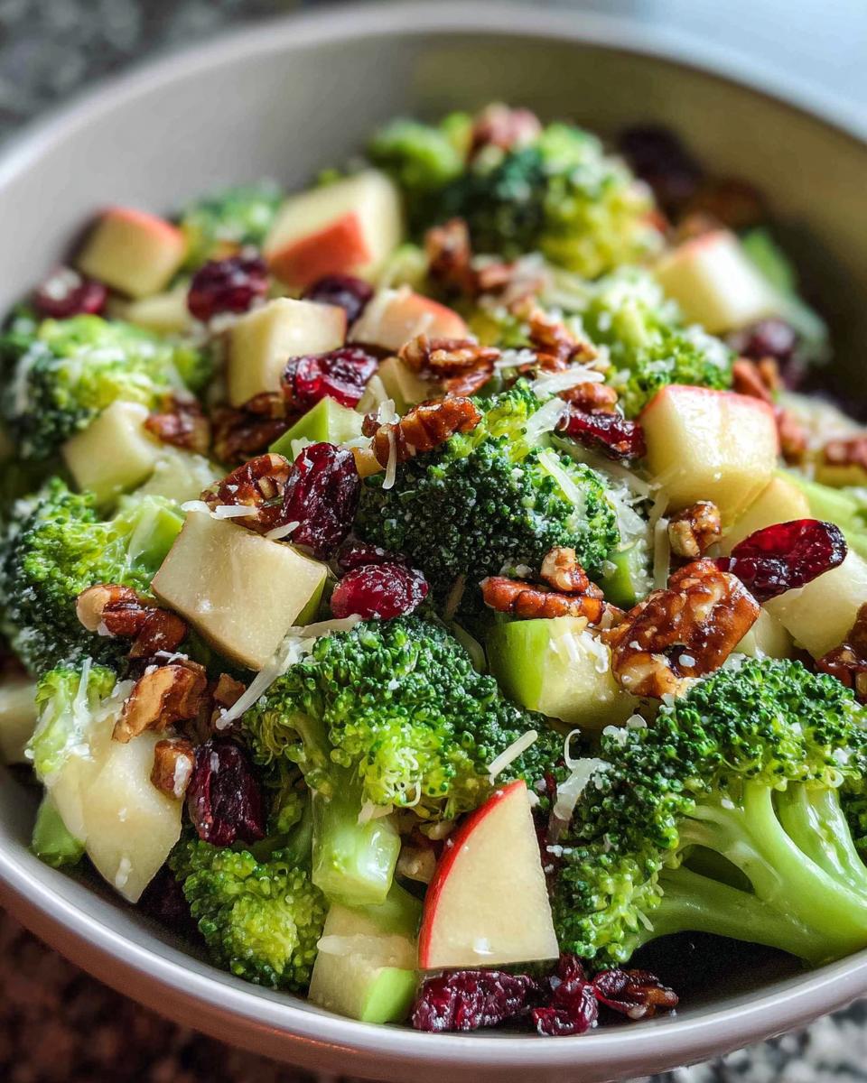 Broccoli Apple Crunch Salad - detail 1
