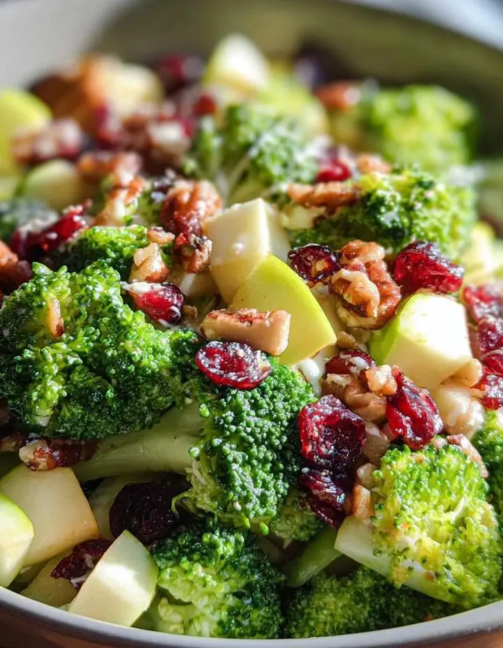 Broccoli Apple Crunch Salad