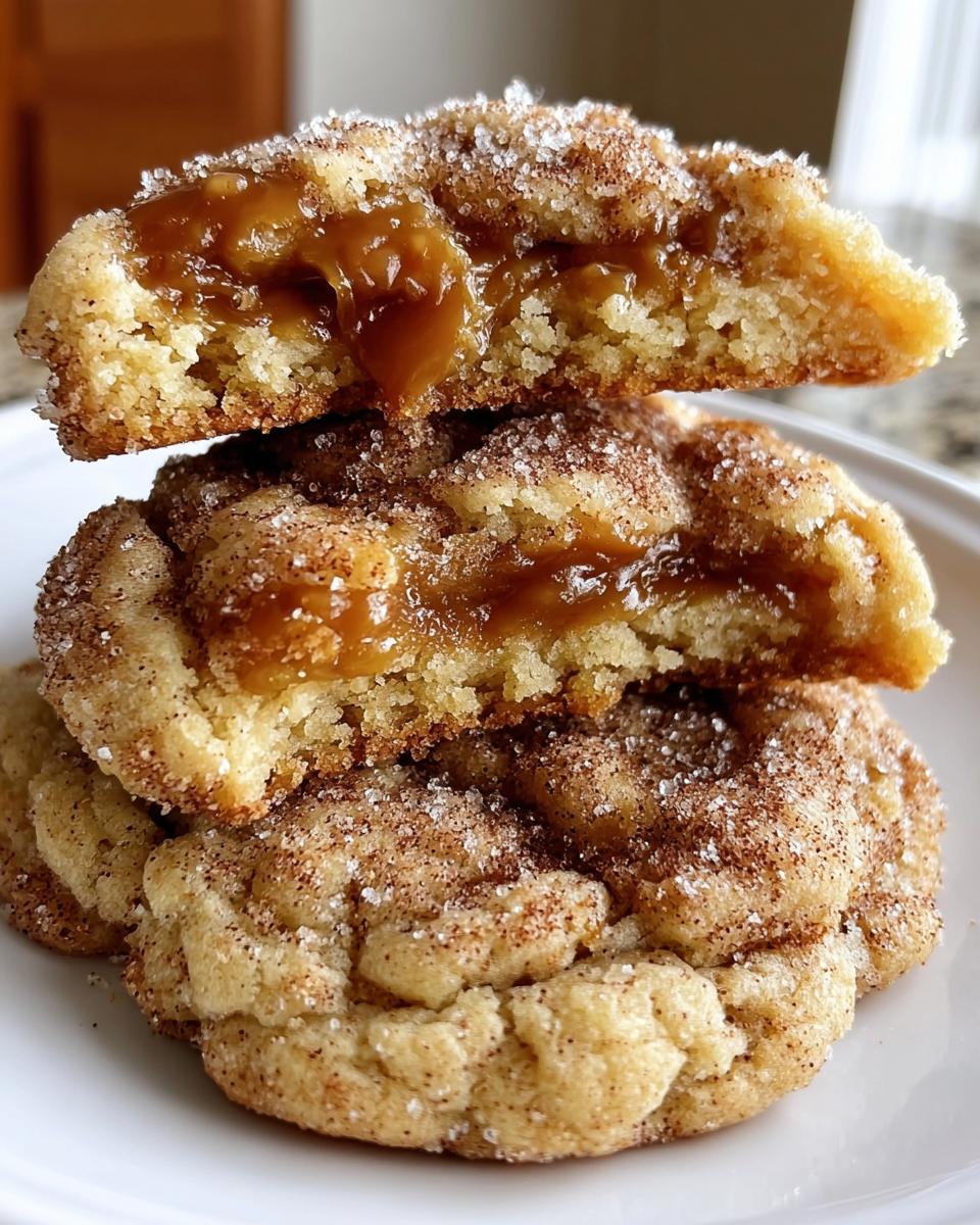 Brown Sugar Cinnamon Caramel Cookies - detail 1