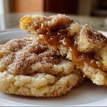 Brown Sugar Cinnamon Caramel Cookies