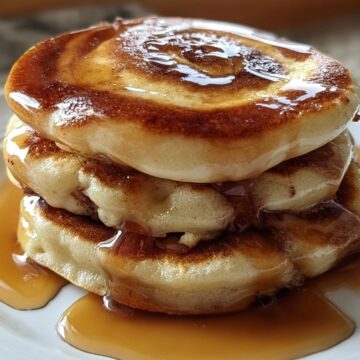 Brown Sugar Cinnamon Swirl Pancakes