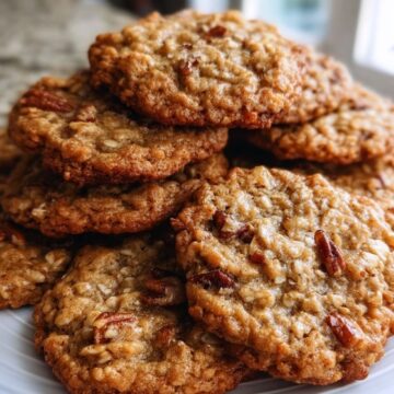 Brown Sugar Pecan Oatmeal Cookies
